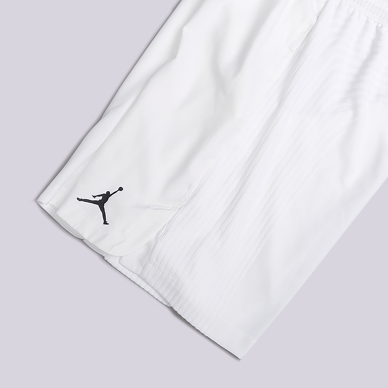 мужские белые шорты Jordan Ultimate Flight Basketball 887446-100 - цена, описание, фото 3